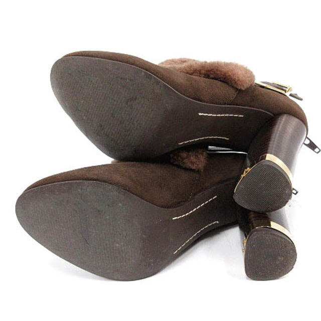 GRACE CONTINENTAL(グレースコンチネンタル)のグレースコンチネンタル ブーティ ブーツ 36 23cm 茶色 レディースの靴/シューズ(ブーツ)の商品写真