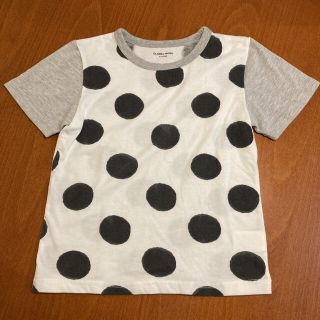 グローバルワーク(GLOBAL WORK)のglobal work キッズ ドット柄 Tシャツ XL(120〜130cm)(Tシャツ/カットソー)