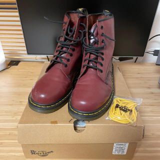 ドクターマーチン(Dr.Martens)のドクターマーチン 8ホール チェリーレッド 27cm UK9(ブーツ)