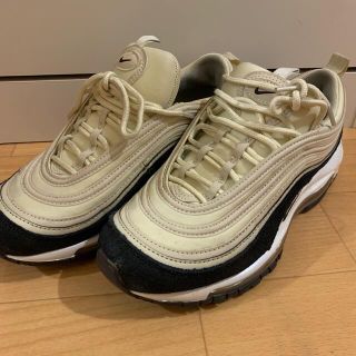 ナイキ(NIKE)のエアマックス97 ベージュ　25(スニーカー)