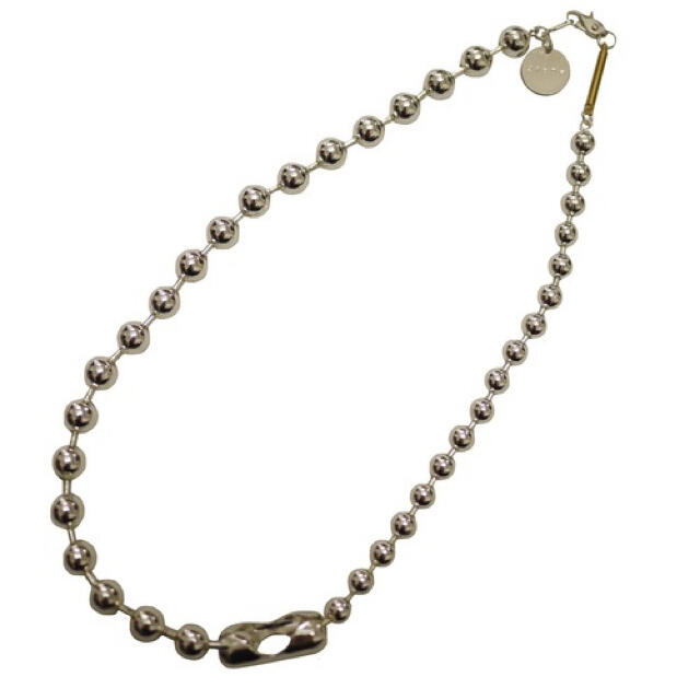 真鍮【完売品】Jieda switching ball chain necklace