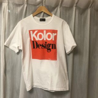 カラー(kolor)のKolor 18AW ロゴTシャツ(Tシャツ/カットソー(半袖/袖なし))