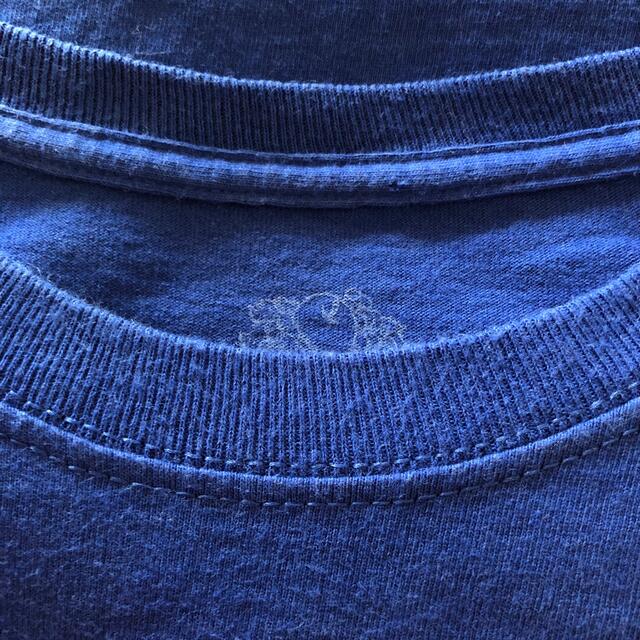 FRUIT OF THE LOOM ブルーTシャツ　2XLサイズ メンズのトップス(Tシャツ/カットソー(半袖/袖なし))の商品写真