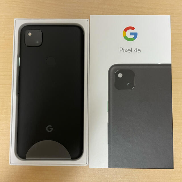 新品未使用　Google Pixel4a 128gb simフリー black