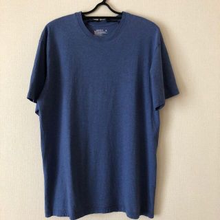 ヘインズ(Hanes)のHanes ブルーTシャツ　L(Tシャツ/カットソー(半袖/袖なし))