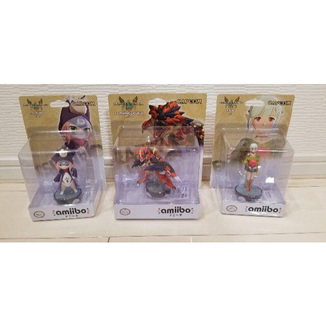 【新品・未使用】エナ　ツキノ　破滅レウス　amiibo　全３種セットその他