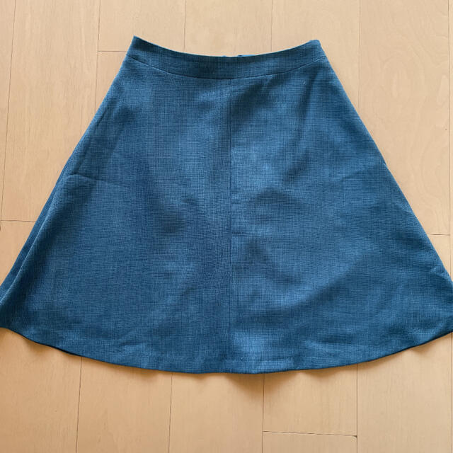 Soareak(ソアリーク)のフレアスカート　ブルー レディースのスカート(ミニスカート)の商品写真