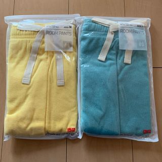 ユニクロ(UNIQLO)の新品未使用 ユニクロ パイル ハーフパンツ M 2枚set  GU(ルームウェア)