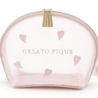 ジェラートピケ(gelato pique)のジェラートピケ【SAKURA FAIR】メッシュポーチ (ポーチ)