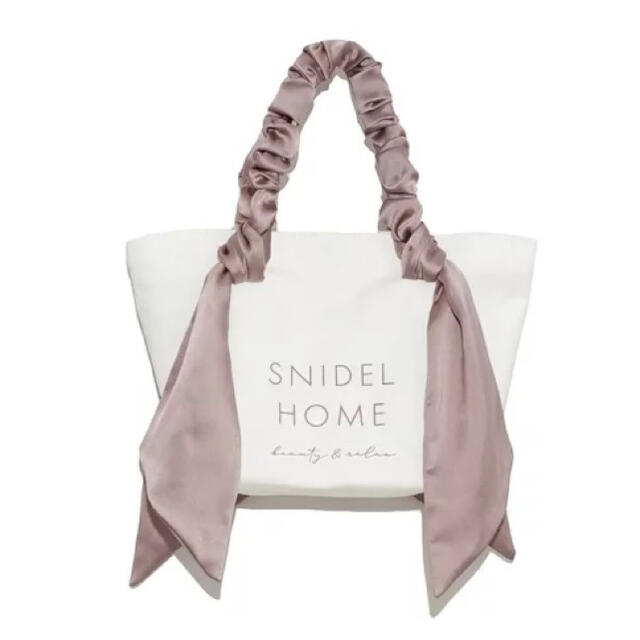 SNIDEL(スナイデル)のSNIDEL HOME ♡ ｵｰｶﾞﾆｯｸｷｬﾝﾊﾞｽﾊﾞｯｸﾞ レディースのバッグ(トートバッグ)の商品写真