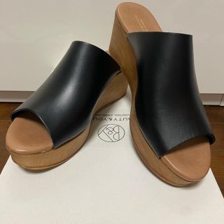 ビューティアンドユースユナイテッドアローズ(BEAUTY&YOUTH UNITED ARROWS)のお値下げ中！未使用 Beauty&youth UA ウエッジソールサンダル(サンダル)