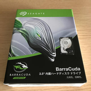 Seagate BarraCuda HDD 4TB(PCパーツ)