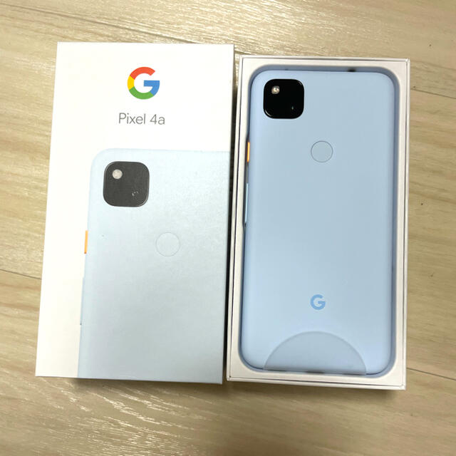 新品　Google Pixel4a バレリーブルー128GB SIMフリー