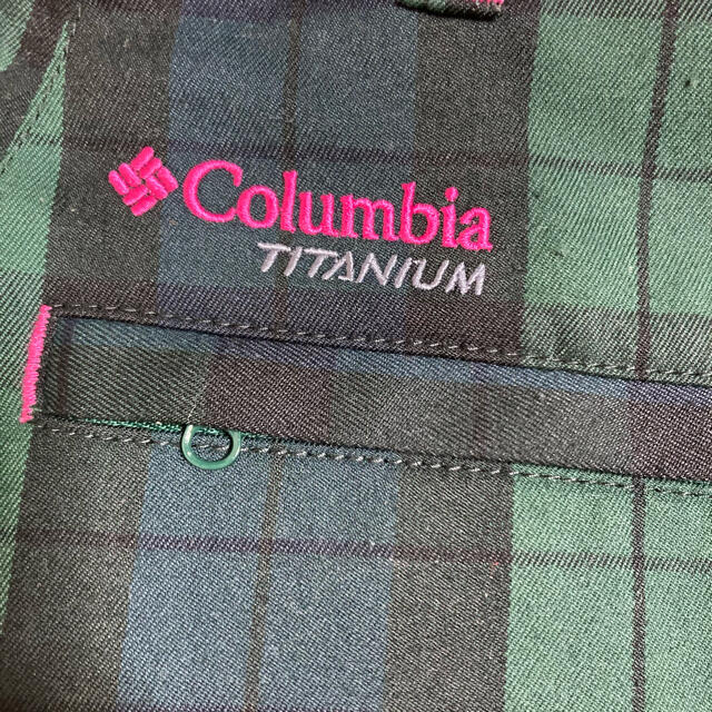 Columbia(コロンビア)の【けあありも様専用】登山　アウトドア　夏フェス　チェックスカート レディースのスカート(ミニスカート)の商品写真