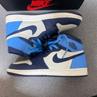 NIKE - NIKE AIR JORDAN 1 RETRO HIGH OG OBSIDIANの通販 by ... 新品未使用 27.5cm ナイキ ジョーダン1 OBSIDIAN