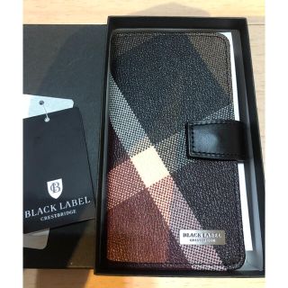 ブラックレーベルクレストブリッジ(BLACK LABEL CRESTBRIDGE)の新品★ブラックレーベルクレストブリッジ　スマホカバー　iPhoneケース　レッド(iPhoneケース)