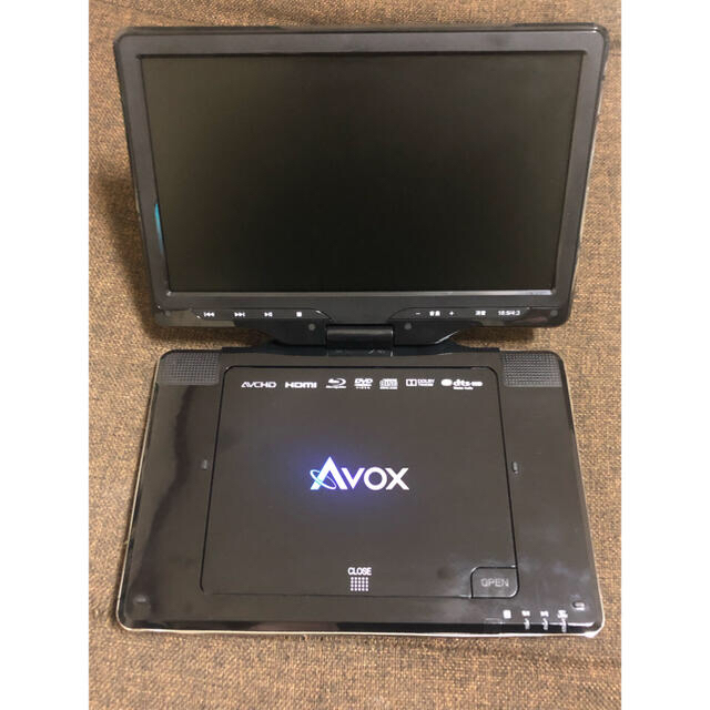 AVOX 10インチポータブル ブルーレイプレーヤー APBD-1080HKの通販 by ...