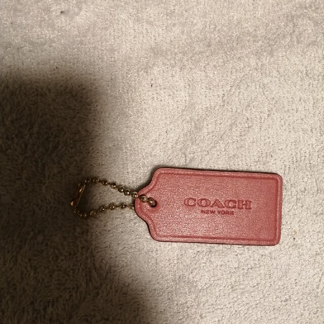 値下　【COACH】チャーム　キーホルダー レディースのファッション小物(キーホルダー)の商品写真