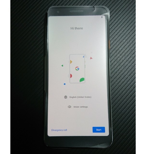 Google Pixel(グーグルピクセル)のGoogle Pixel 3a simフリー64GB clearly white スマホ/家電/カメラのスマートフォン/携帯電話(スマートフォン本体)の商品写真