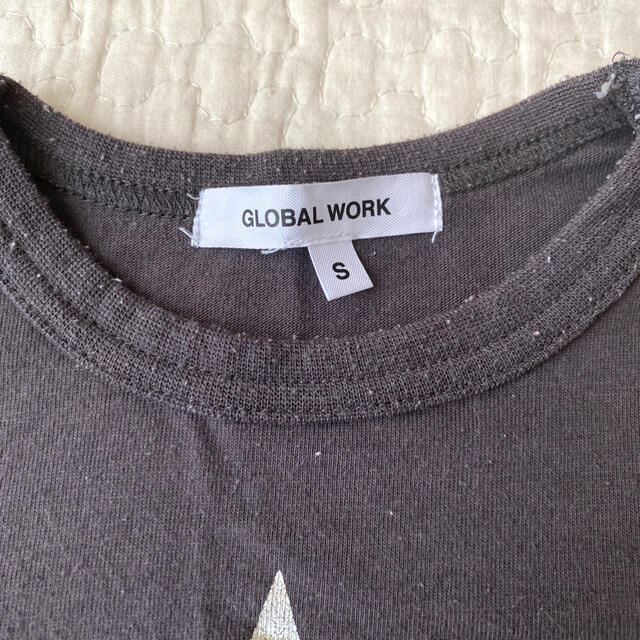 GLOBAL WORK(グローバルワーク)の半袖Tシャツ 100 2枚セット キッズ/ベビー/マタニティのキッズ服男の子用(90cm~)(Tシャツ/カットソー)の商品写真