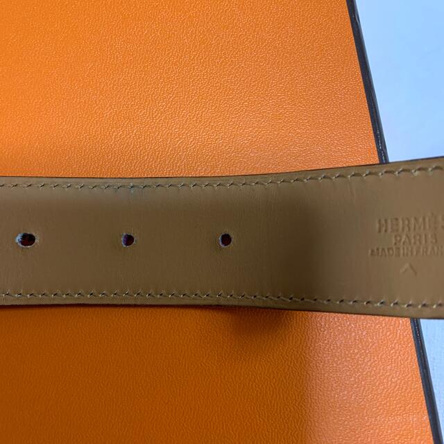 Hermes(エルメス)の新品未使用　HERMES エルメス　クロコベルト　フューシャピンク85 レディースのファッション小物(ベルト)の商品写真