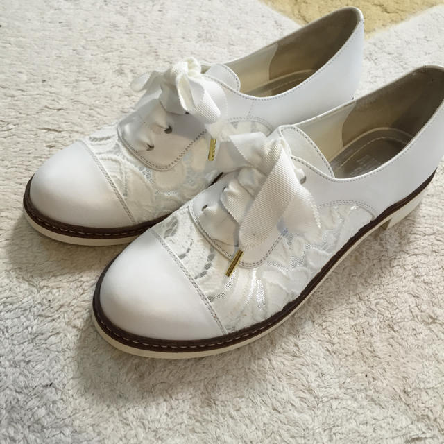 ANNA SUI(アナスイ)のほぼ未使用 レースアップシューズ レディースの靴/シューズ(ローファー/革靴)の商品写真