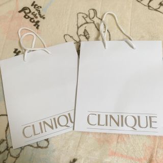 クリニーク(CLINIQUE)のクリニーク　ショップ袋　2点♡(ショップ袋)