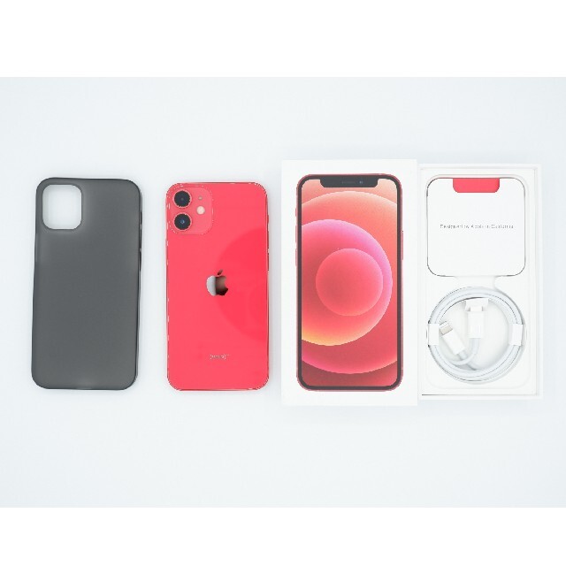 iPhone12 mini 64GB RED ほぼ未使用 SIMフリー