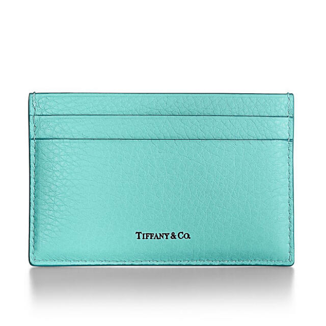 Tiffany & Co.(ティファニー)の【キャットストリート限定】新品　カード ケース ティファニー ブルー レザー レディースのファッション小物(名刺入れ/定期入れ)の商品写真