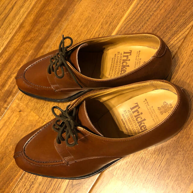 新品) Tricker’s Uチップ　ブラウン　UK8.5