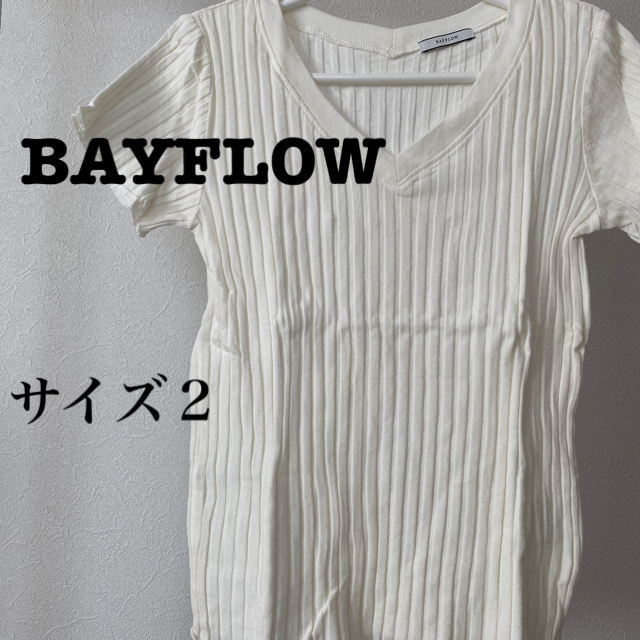 BAYFLOW(ベイフロー)のにゃんた様専用【BAY FLOW】 Tシャツ レディースのトップス(Tシャツ(半袖/袖なし))の商品写真