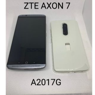 ゼットティーイー(ZTE)のZTE AXON7 グローバル版 A2017G SIMフリー グレー【中古】(スマートフォン本体)