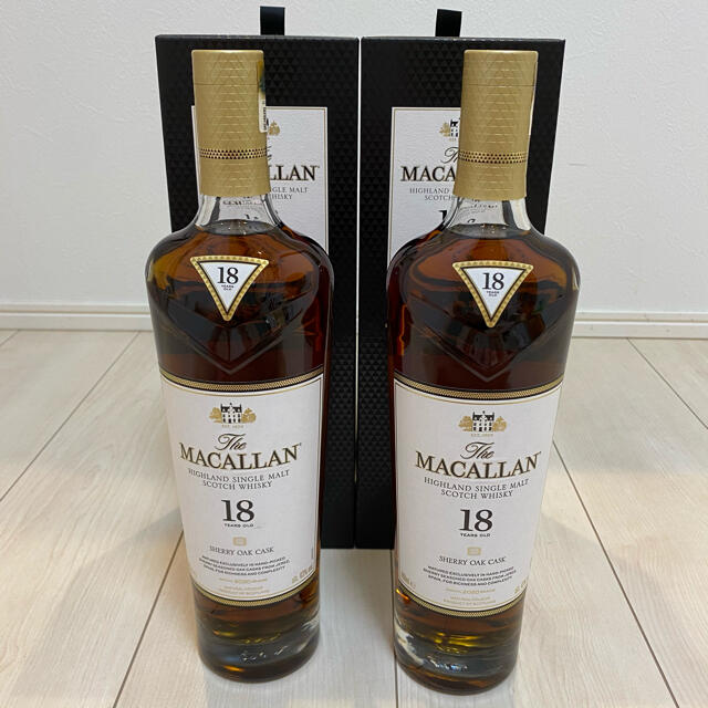 2本　MACALLAN　マッカラン18年　シェリーカスク　2020