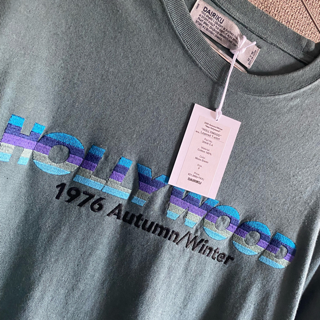 Jieda - DAIRIKU 20aw “HOLLYWOOD” Layered T-shirtの通販 by まちむら's shop｜ジエダならラクマ