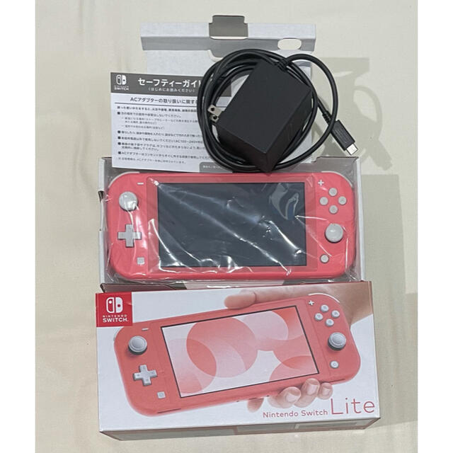 Nintendo Switch Lite コーラル 本体 【WEB限定】 9180円 www.gold-and