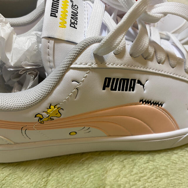 PUMA プーマ スヌーピー  スニーカー シャッフルスニーカー 24.5cm 2