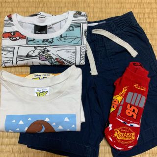 ライトオン(Right-on)のkidsTシャツ&パンツ&靴下セット　100サイズ(Tシャツ/カットソー)