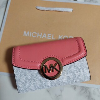 マイケルコース(Michael Kors)のMICHAEL KORS キーケース　MKモノグラム(キーケース)