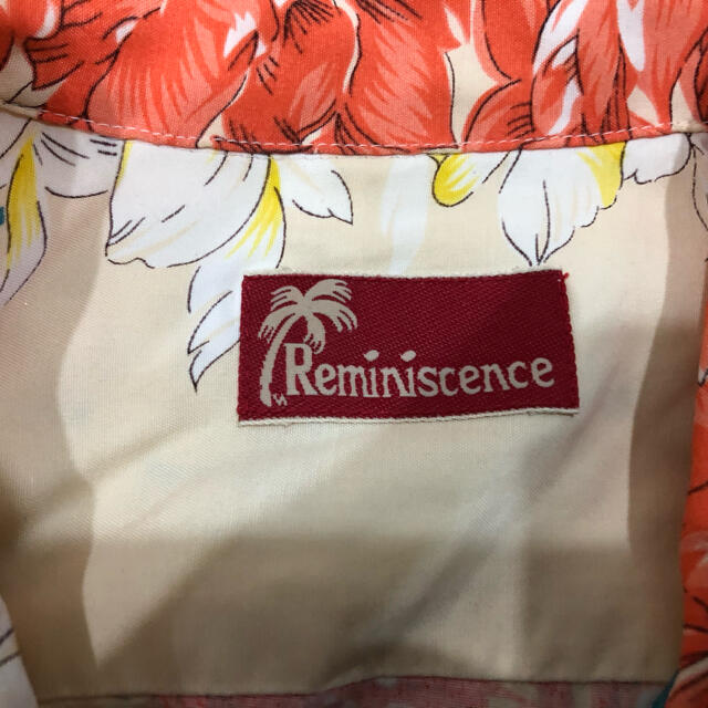 ヴィンテージ Reminiscence アロハ レミニッセンス  ハワイアン レディースのトップス(シャツ/ブラウス(半袖/袖なし))の商品写真