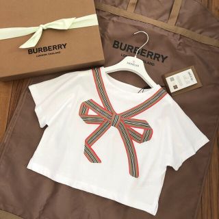 バーバリー(BURBERRY)の【お取置き中】バーバリーチルドレン 新品Tシャツ6Y(Tシャツ/カットソー)