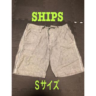 シップス(SHIPS)のSHIPS シップス ハーフパンツ 短パン サイズ S 花柄 グレー(ショートパンツ)