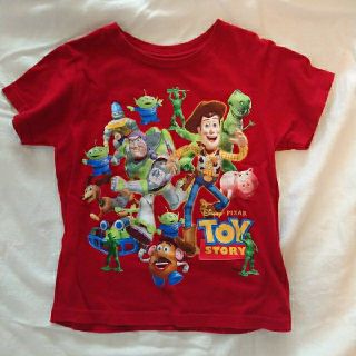 ディズニー(Disney)のトイ・ストーリー ディズニー Tシャツ 赤 TOY STORY Disney(Tシャツ/カットソー)