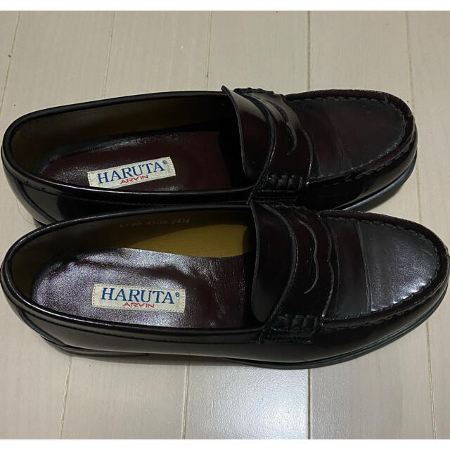 HARUTA(ハルタ)の【超美品】HARUTAコインローファー4505 ジャマイカカラー レディースの靴/シューズ(ローファー/革靴)の商品写真