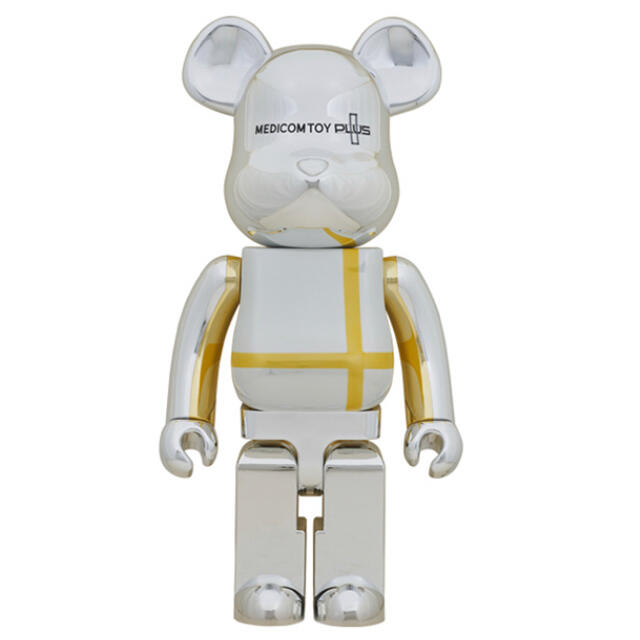 MEDICOM TOY(メディコムトイ)のBE@RBRICK MEDICOM TOY PLUS SILVER CHROME エンタメ/ホビーのフィギュア(その他)の商品写真