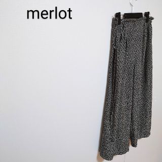 メルロー(merlot)の◇【merlot/メルロー】 総柄ガウチョパンツ(その他)