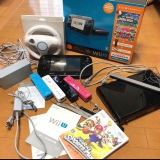 ウィーユー(Wii U)のNintendo Wii U ファミリープレミアムセット クロ(家庭用ゲーム機本体)