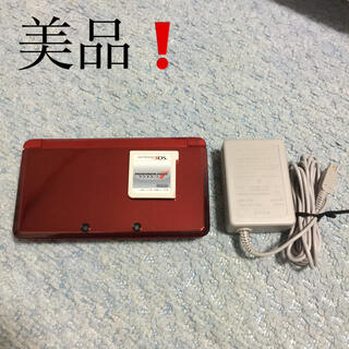 ニンテンドー3DS(ニンテンドー3DS)の【値下げ！】ニンテンドー3ds、マリオカート7セット(携帯用ゲーム機本体)