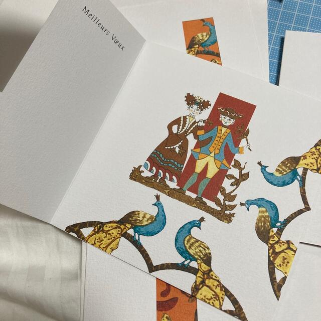 Hermes(エルメス)のエルメス　グリーティングカード　8枚 ハンドメイドの文具/ステーショナリー(カード/レター/ラッピング)の商品写真
