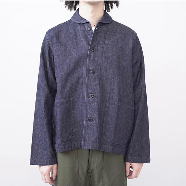 YAECA(ヤエカ)のYAECA  US NAVY DENIM COVERALL メンズのジャケット/アウター(Gジャン/デニムジャケット)の商品写真