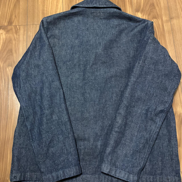 YAECA(ヤエカ)のYAECA  US NAVY DENIM COVERALL メンズのジャケット/アウター(Gジャン/デニムジャケット)の商品写真